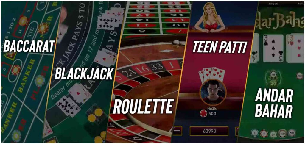 Popular Casino Games List On line